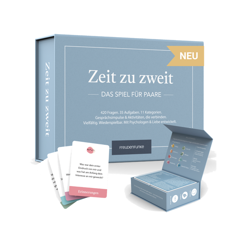 Kartenspiel Zeit zu zweit von Freudenfunke